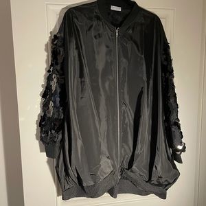 Marigold Shadows Paillette-Sequin Jacket